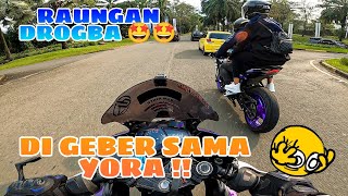 DI GEBER SAMA YORA ( YOGA ARA ) PAKE DROGBA SAMPE LIMIT, AUTO KITA SALIP !!!