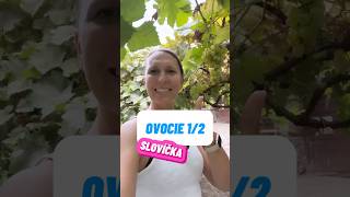 🍎🍐🍊OVOCIE - 1. časť (Learn Slovak | Vocabulary) #learnslovak #slovakforforeigners #словацкий