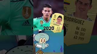 JAMES RODRÍGUEZ 2014-2023 FIFA #shorts #fifa #fifamobile #jamesrodriguez