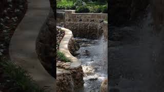 Dallas Arboretum waterfalls