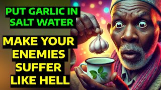 Put Garlic in Saltwater Watch Your Enemies SUFFER Like Hell