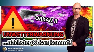 Unwetterwarnung -Orkan über Deutschland! Aktuelle Lage und alles zu Orkan II am Freitag.