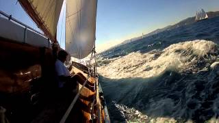 Voile de Saint Tropez 2012 sur Eugenia V