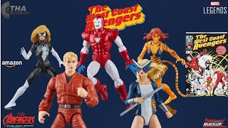 Marvel Legends West Coast Avengers "Beyond  Earth's Mightiest" Amazon Exclusive 5 Pack Review