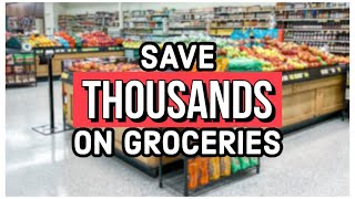 20 WAYS TO SAVE MONEY ON GROCERIES 2023 | Saving Money Tips 2023