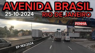 AVENIDA BRASIL E PENHA CIRCULAR NO RIO DE JANEIRO #avenidabrasil #br040 #penha #riodejaneiro