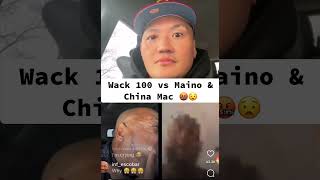 Wack 100 vs Maino on FT 📲 with China Mac 😧