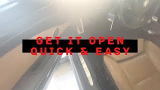 BMW E60 535xi Hood Won't Open