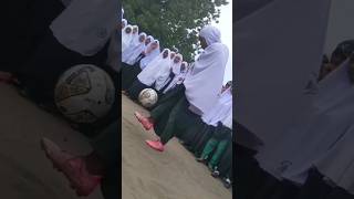 Hijabi student football skills ⚽ #football #footballshorts #footballskills #hijabi #students