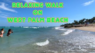 Relaxing Walk on West Palm Beach