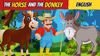 THE HORSE AND THE DONKEY - English Bedtime Story | Moral Story For Kids   | Bedtime | @CoComelon