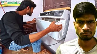 Blue Star Split AC or LG Inverter Window AC servicing in Sakri, Madhubani || EHSAN