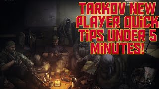 New Player quick tips under 5 minutes - Escape From Tarkov