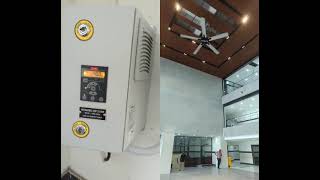 danfoss Drive civil hospital install in big fan #trending#hospital #engineer