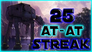 AT-AT 25 Killstreak Star Wars Battlefront 2 (Endor)