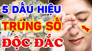 Có 5 Dấu Hiệu Này Trên Cơ Thể Bạn Sắp Trúng Số Độc Đắc,  Bỏ Lỡ Tiếc Cả Đời, Chính Xác 100% | TVV