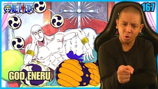 🈯 MEET GOD ENERU 🈯 | One Piece - Episode 167 | Reaction