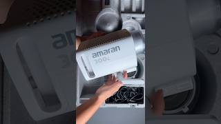 Unpacking my amaran 300c kit ASMR ​⁠@amarancreators  #amaran