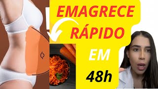 Um Protocolo de 3 Refeições pra EMAGRECER RÁPIDO em Apenas 48h