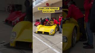 $5MILLION FERRARI RACECARS ON THE TRACK!!! #supercars