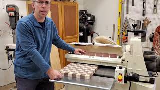 Jet 22-44 oscillating drum sander review and tips