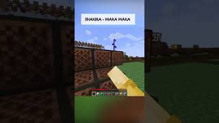 Bikin Lagu WAKA WAKA di Minecraft