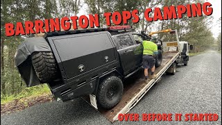 BARRINGTON TOPS CAMPING (over before it started) *EP30*