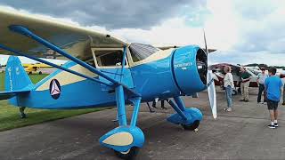 #WalkingTour. #AirPlanes. #Airport. Tour of Old-Fashioned Airplanes @ Wings & Wheels August 10, 2024