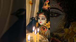 happy birthday krishna ji #janmashtamispecial #cuteladugopal #janmashtami2024 #youtubeshorts