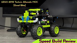 LEGO 42118 Technic Alternate MOC (Quad Bike) - LEGO MOC Speed Build Review