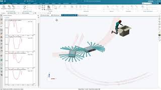 NX Mechatronics ทำการจำลองSensorตรวจจับการชนกันของรถ AGV