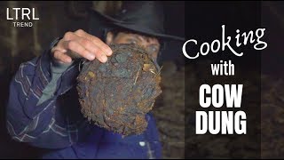 COOKING WITH COW DUNG -  SIMPLE VILLAGE LIFESTYLE