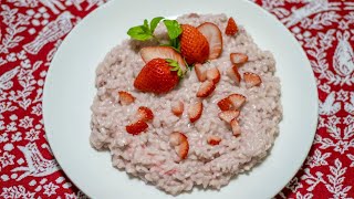 Strawberry Risotto