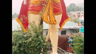 52 फीट के हनुमान दर्शन Lord Hanuman Statue Naukuchiatal, Naintal at Vaishno Devi Temple