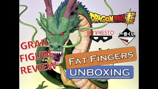 FAT FINGERS UNBOXING Banpresto Ichiban Kuji Dragon Ball Super Ultimate Variation Last Prize Shenron