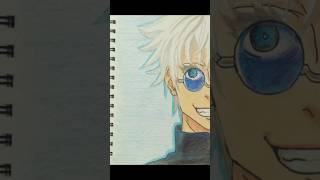 GOJO satoru v/s GETO suguru | Drawing gojo saturo geto suguro #shorts #anime