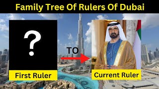 Family Tree Of Rulers Of Dubai | Al-Maktoum Dynasty_