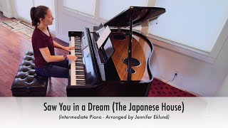 Saw You in a Dream (The Japanese House) Piano Sheet Music for Intermediates