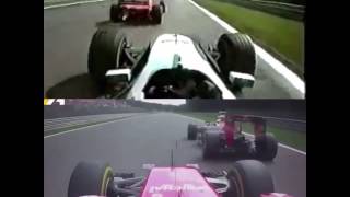 2000 Michael Schumacher vs Mika Hakkinen | 2016 Max Verstappen vs Kimi Raikkonen #BelgiumGP #Spa #F1