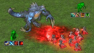 10 Alaraks vs 1 Dehaka. Who wins?