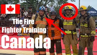 Donning Firemen Gear In 60 Seconds Fire Fighters Training Canada 🇨🇦