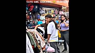 Cute Girl Shocking 😂 Reaction 🥰 Kawasaki Ninja Zx10r 🔥#publicreaction #girlreaction #shorts