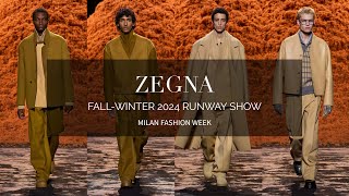 ZEGNA Desfile Otoño-Invierno 2024 en la semana de la moda de Milán