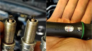 Removal and installation of spark plugs / Зняття і встановлення свічок запалювання - Mazda 3 BM