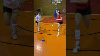 Volleyball reaction, speed and agility