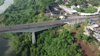 jembatan rajamandala cianjur 2024 aerial drone 1080P 60 FPS