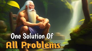 One Solution of All Worries - A mind bending Zen Master story