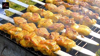 Restaurant Style Chicken Kebab - کباب مرغ آب دار و نرم رستورانتی