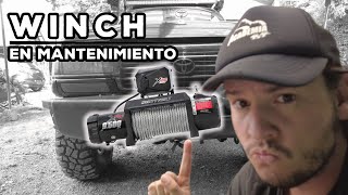 Mantenimiento al winche despues de un año de mala vida. Smittybilt XRC9500 lbs.