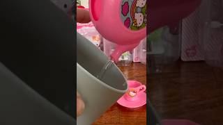 Hello Kitty Tea Cup Toys, Tea Party Toys Unboxing #satisfying #toys #shortsvideo #shorts #asmr